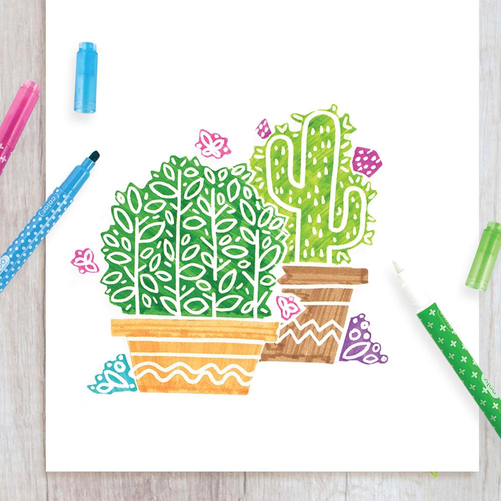 Ooly Make No Mistake Silinebilir 12'li Keçeli Kalem