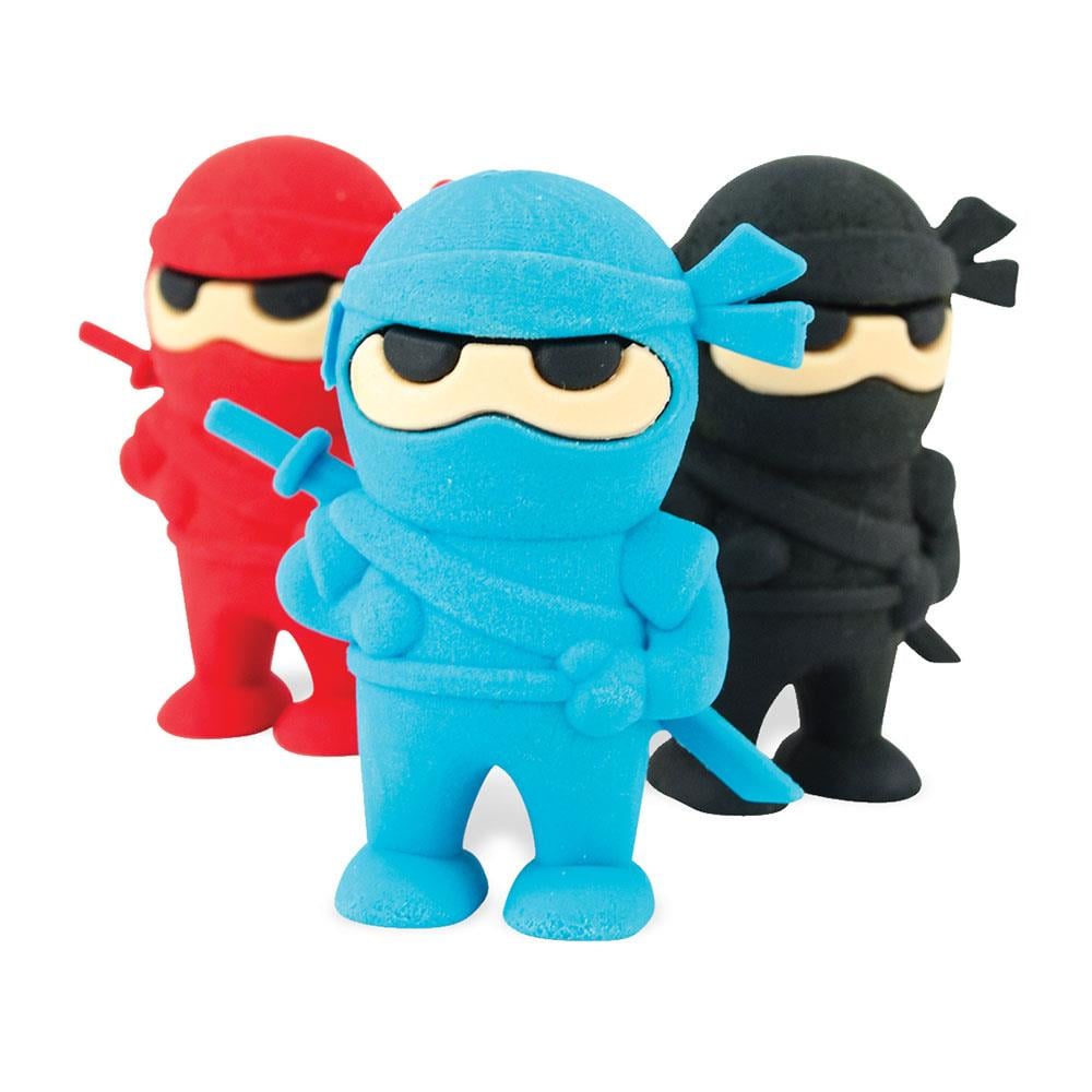 Ooly Ninja 3'lü Silgi Seti