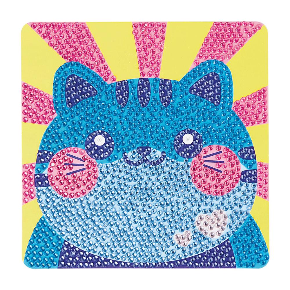 Ooly Razzle Dazzle Mini Kristal Sanat Seti Cutesy Cat