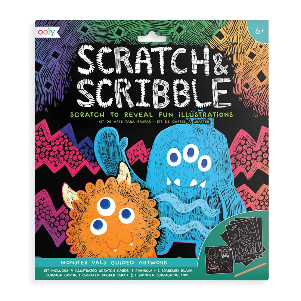 Ooly Scratch & Scribble Monster Pals