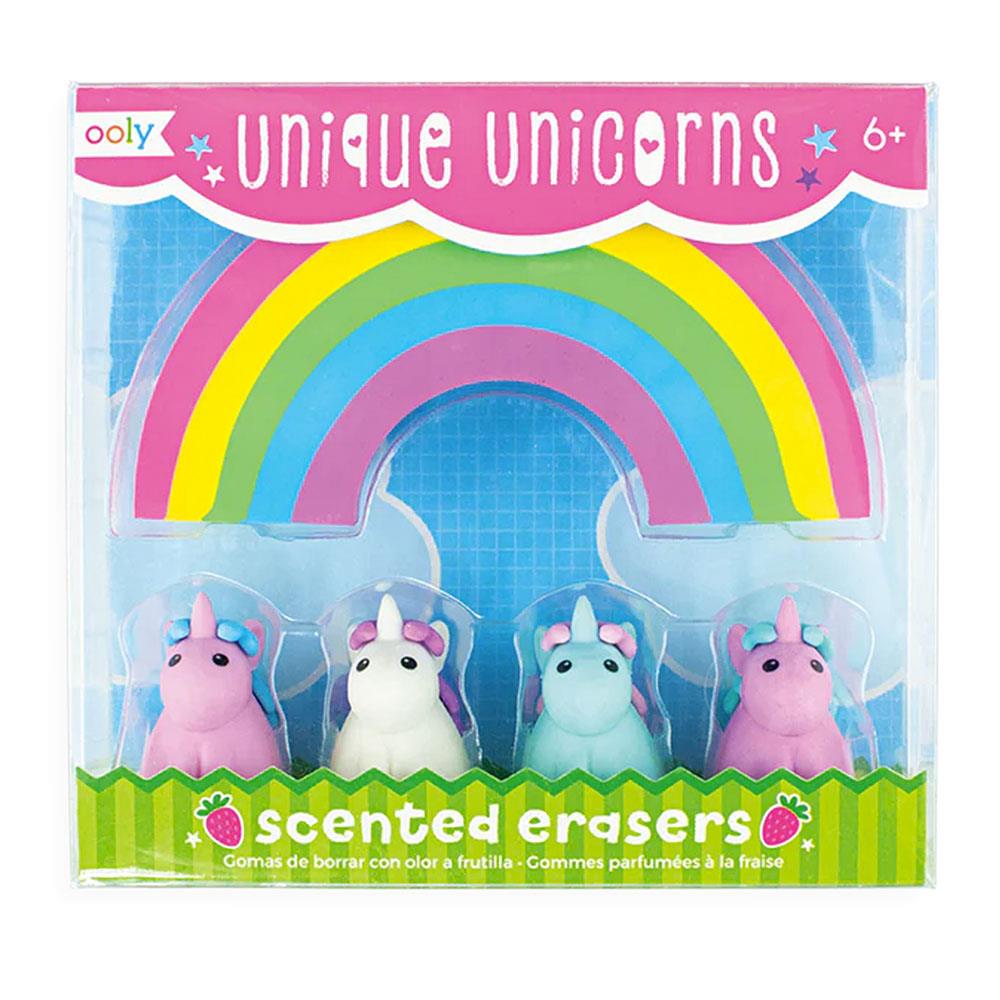 Ooly Unique Unicorn Silgi Seti Çilek Kokulu