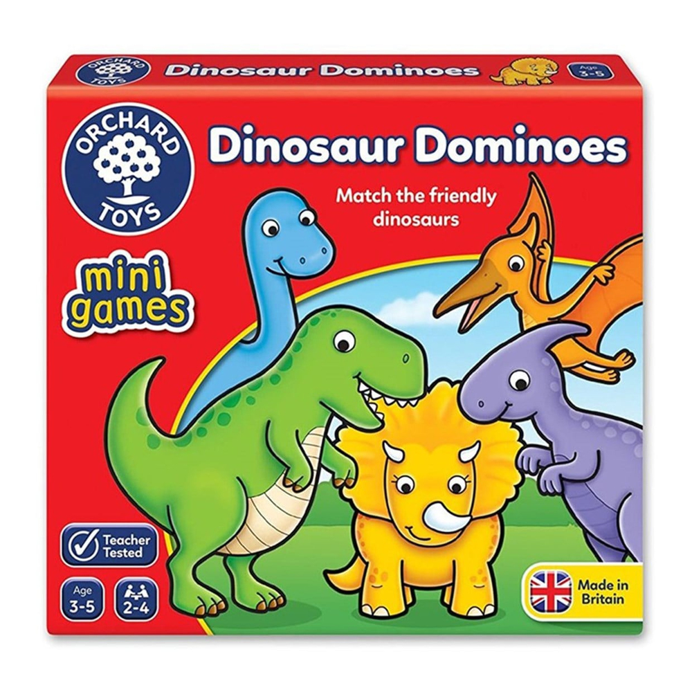 Orchard Toys Dinosaur Dominoes 3-5 Yaş
