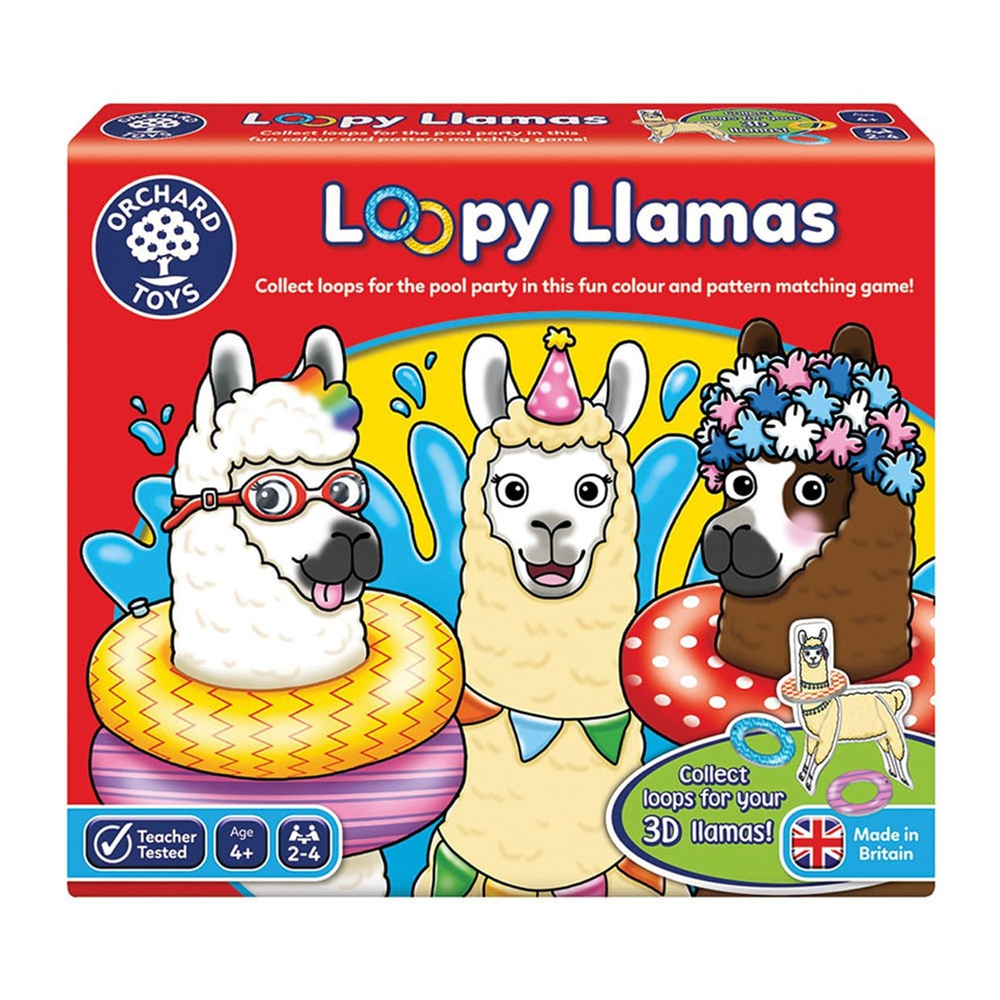 Orchard Toys Loopy Llamas 4 Yaş ve Üzeri