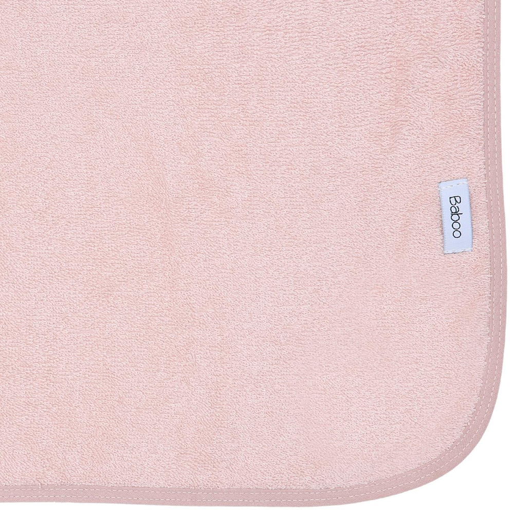 Organik Pamuk Bebek Kundak Havlu Pembe