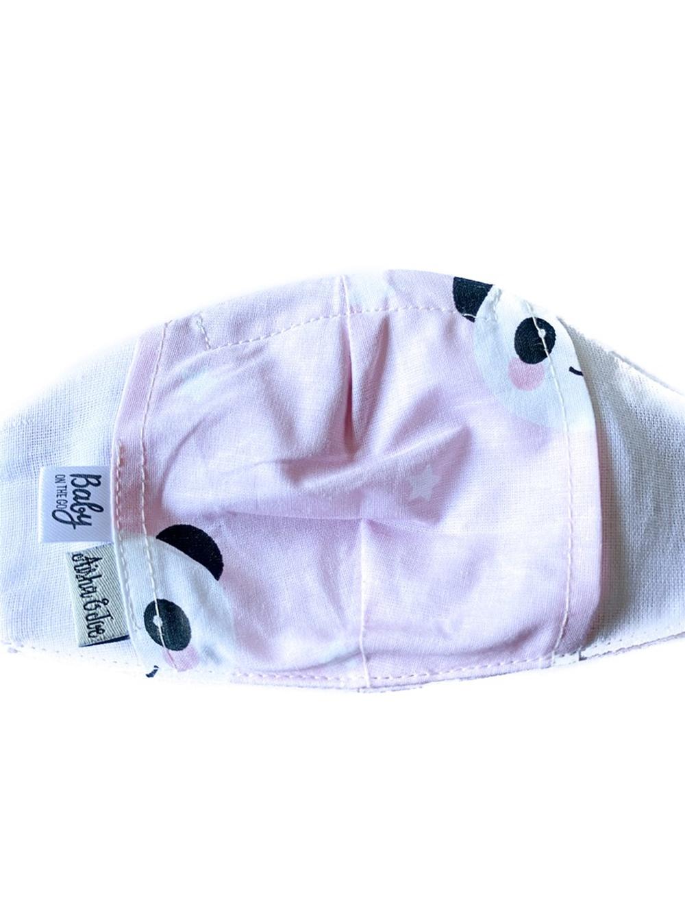 PANDA YIKANABİLİR ÇOCUK KOTON MASKE