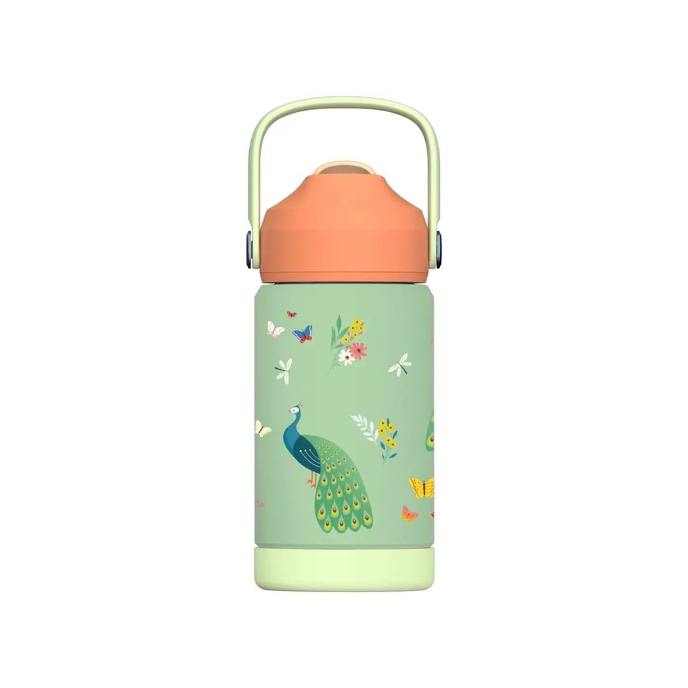 Peacock Queen FlipSip Çocuk Su Termosu | 360 ml