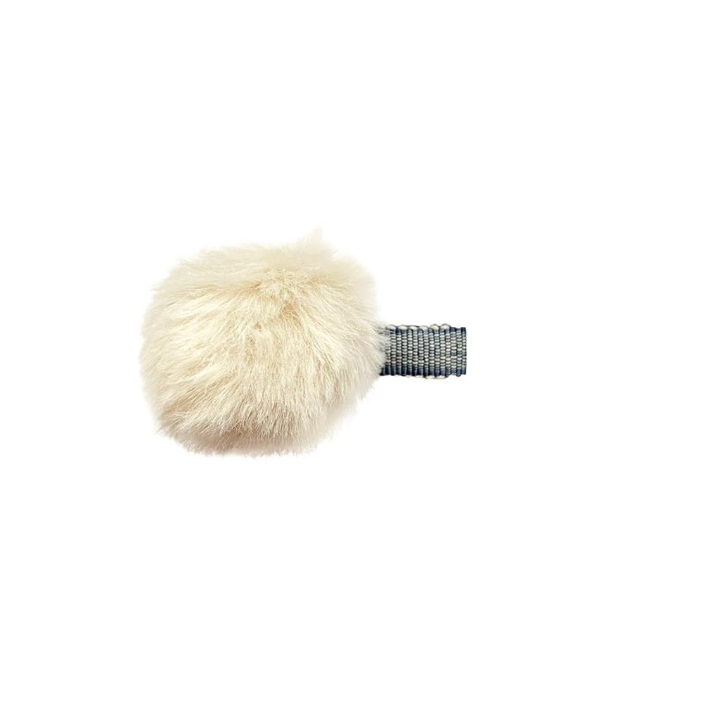 PELUŞ POMPOM TEKLİ KLİPS
