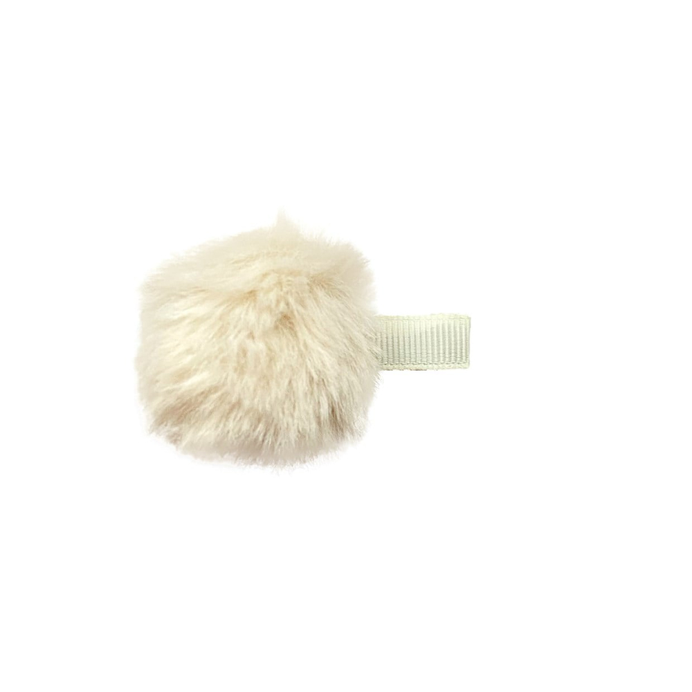 PELUŞ POMPOM TEKLİ KLİPS
