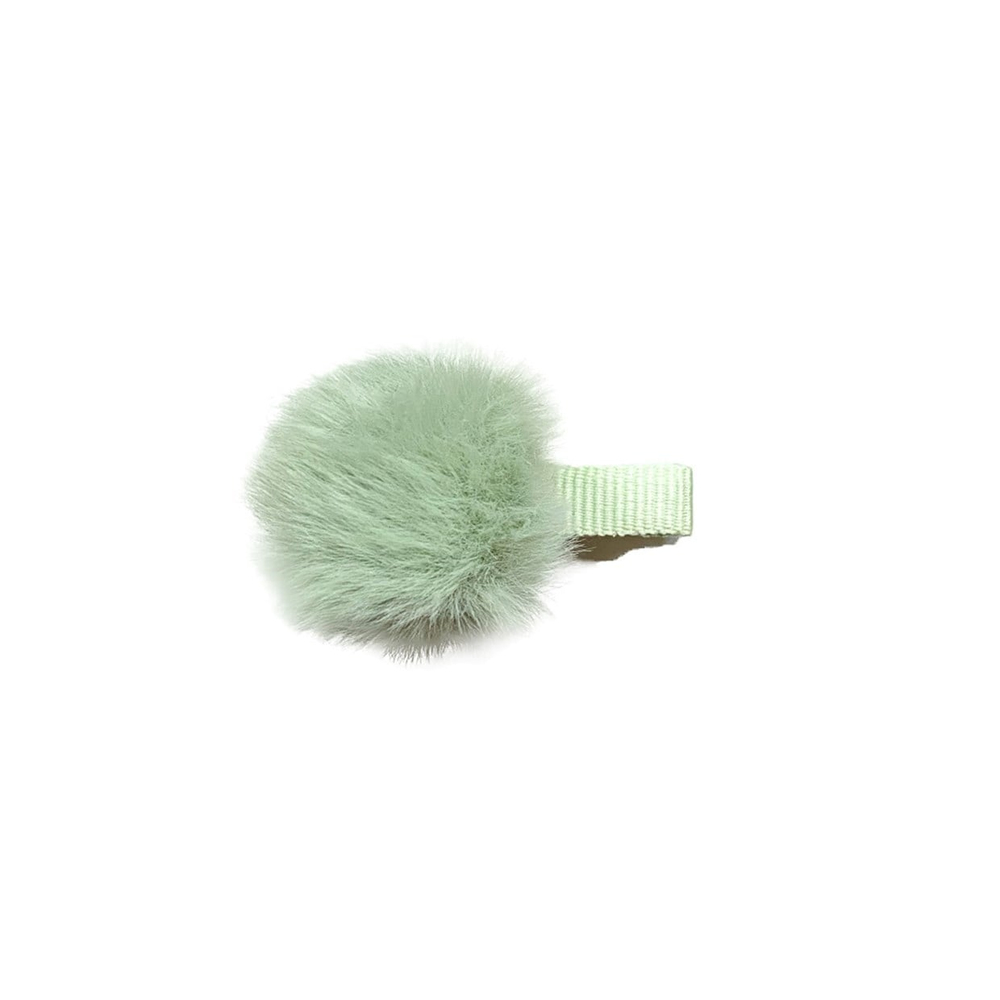 PELUŞ POMPOM TEKLİ KLİPS