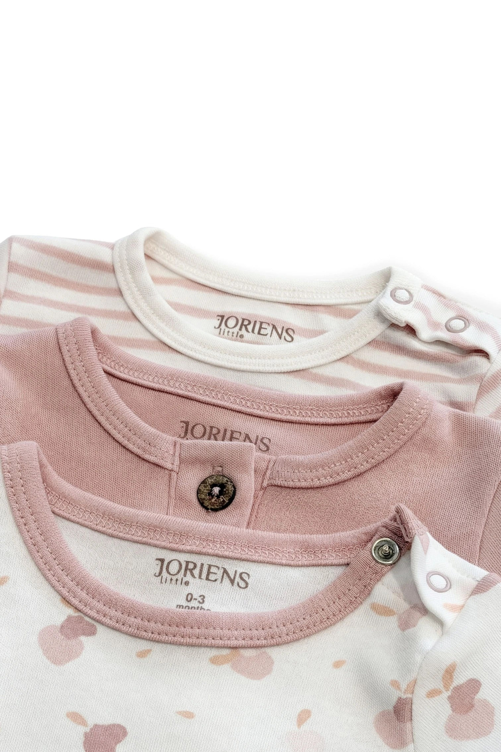 Pembe Elmalar BodySuit Seti 3 Adet