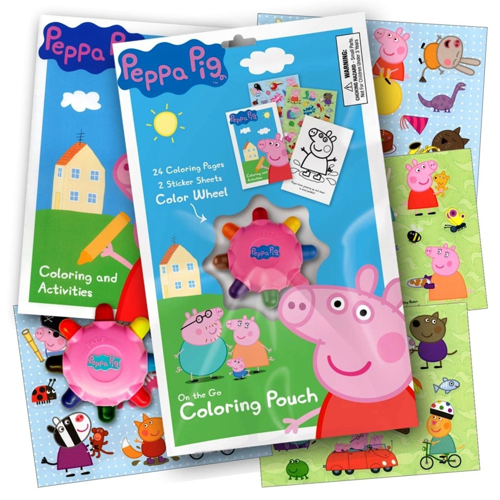 PEPPA PIG BOYAMA KİTABI