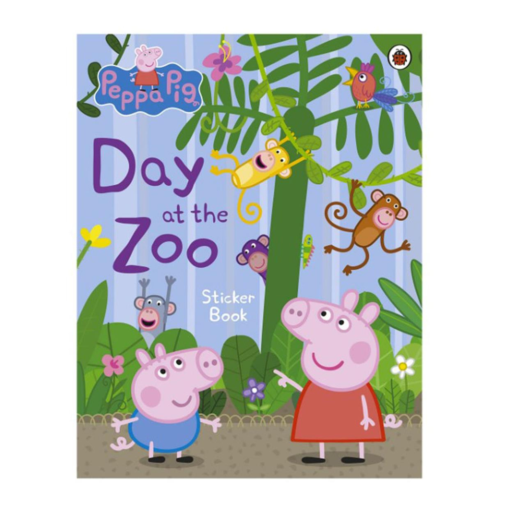 Peppa Pig Day At The Zoo Sticker Book