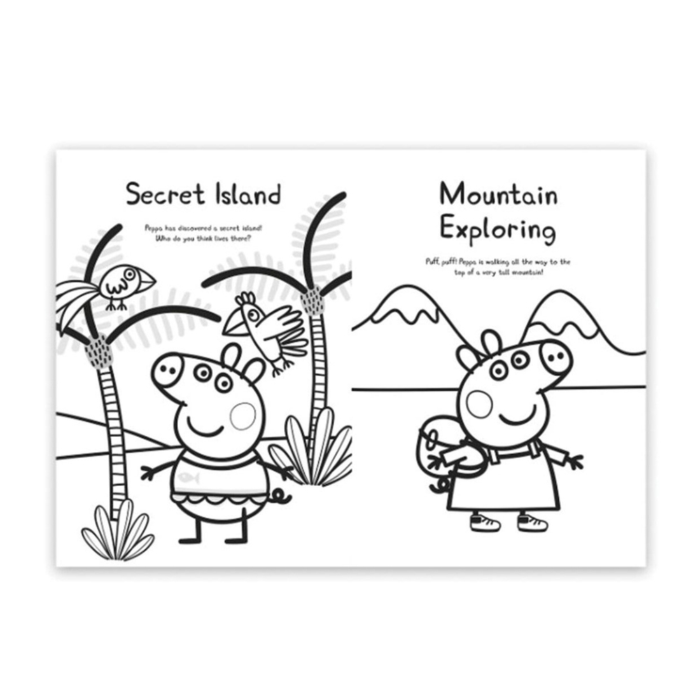 Peppa Pig Peppa's Bumper Colouring Book