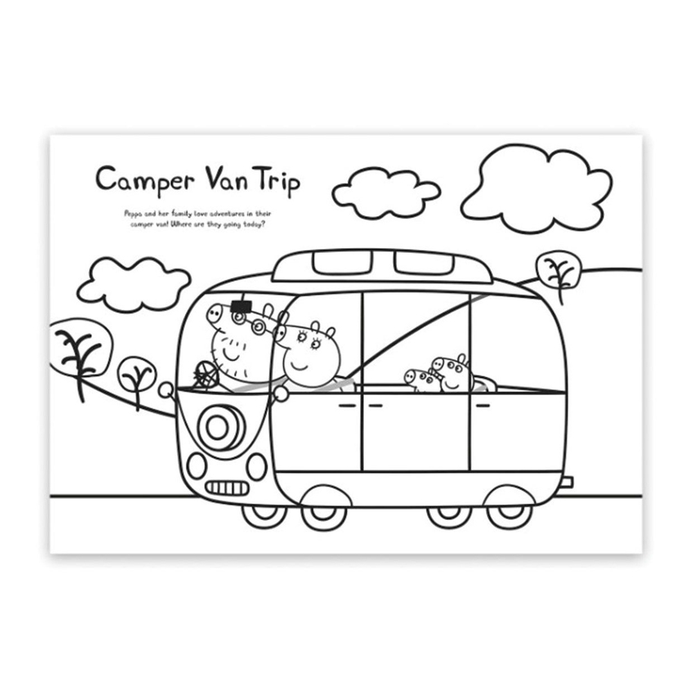 Peppa Pig Peppa's Bumper Colouring Book