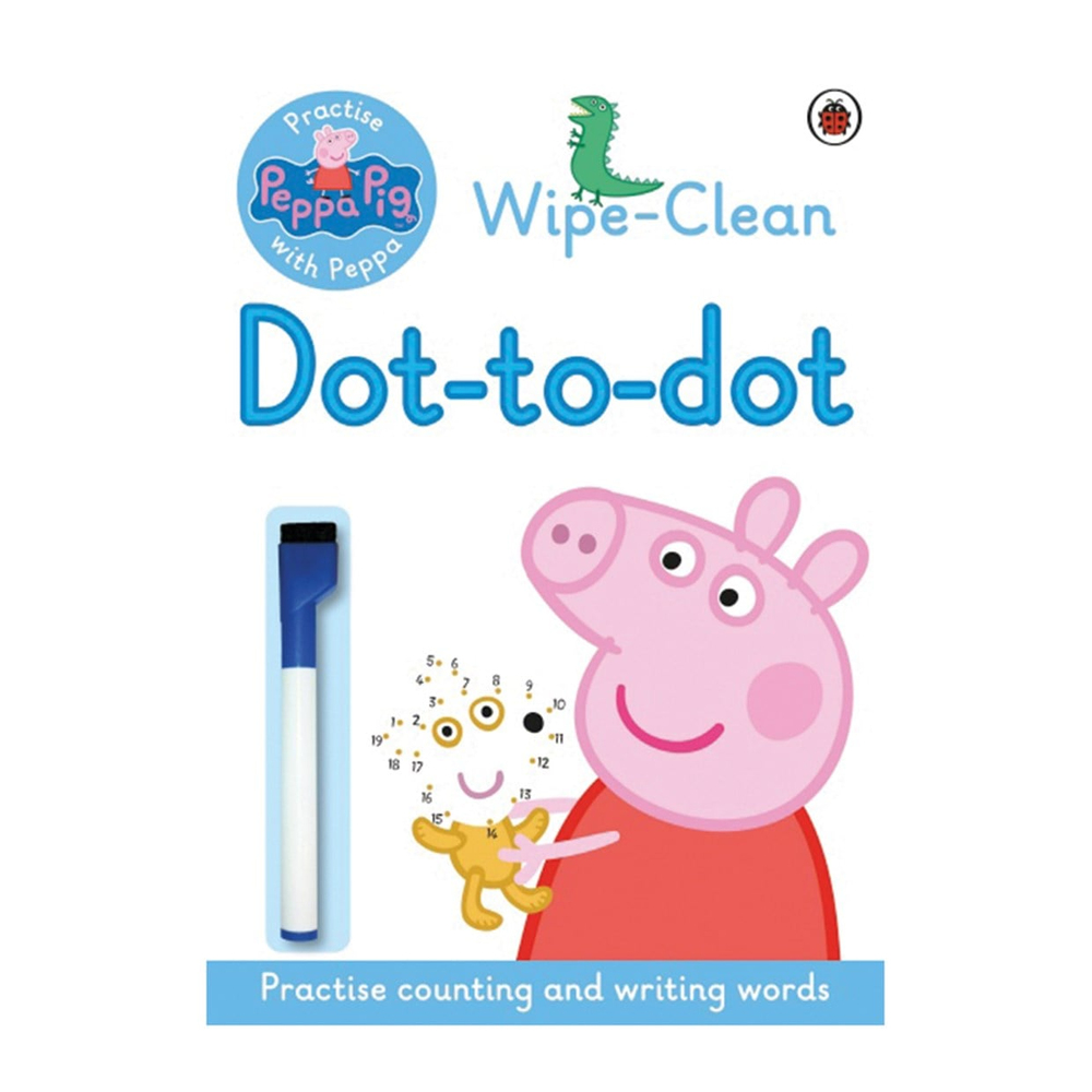 PEPPA PIG: PRACTISE WITH PEPPA: WIPE-CLE - BLUE