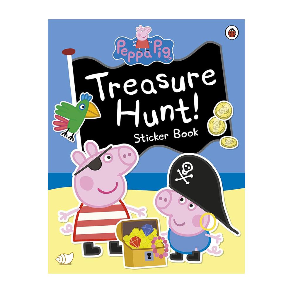 Peppa Pig Treasure Hunt Sticker Book