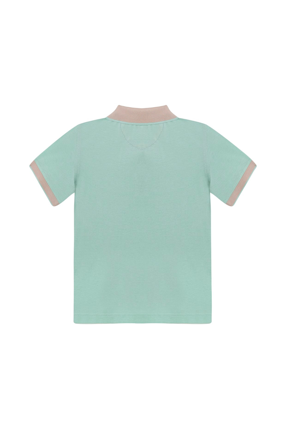 Peralina Denny Kids Yeşil Polo Yaka Tişört