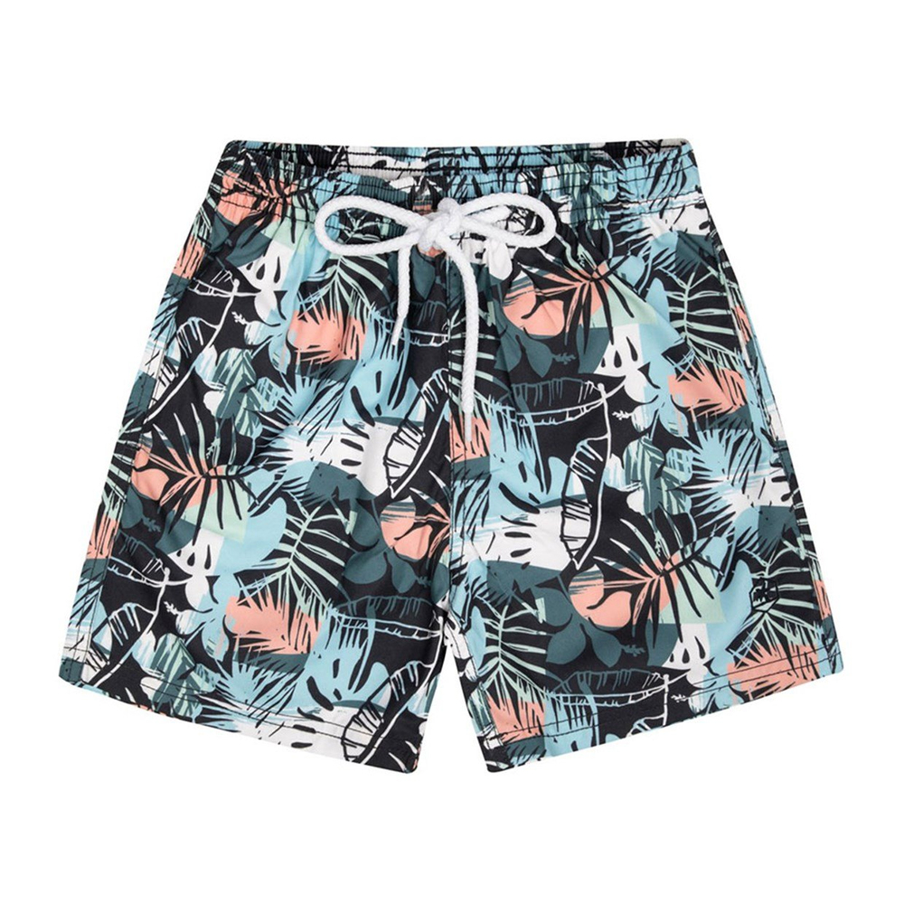 Peralina Rey Kids Desenli Deniz Şortu