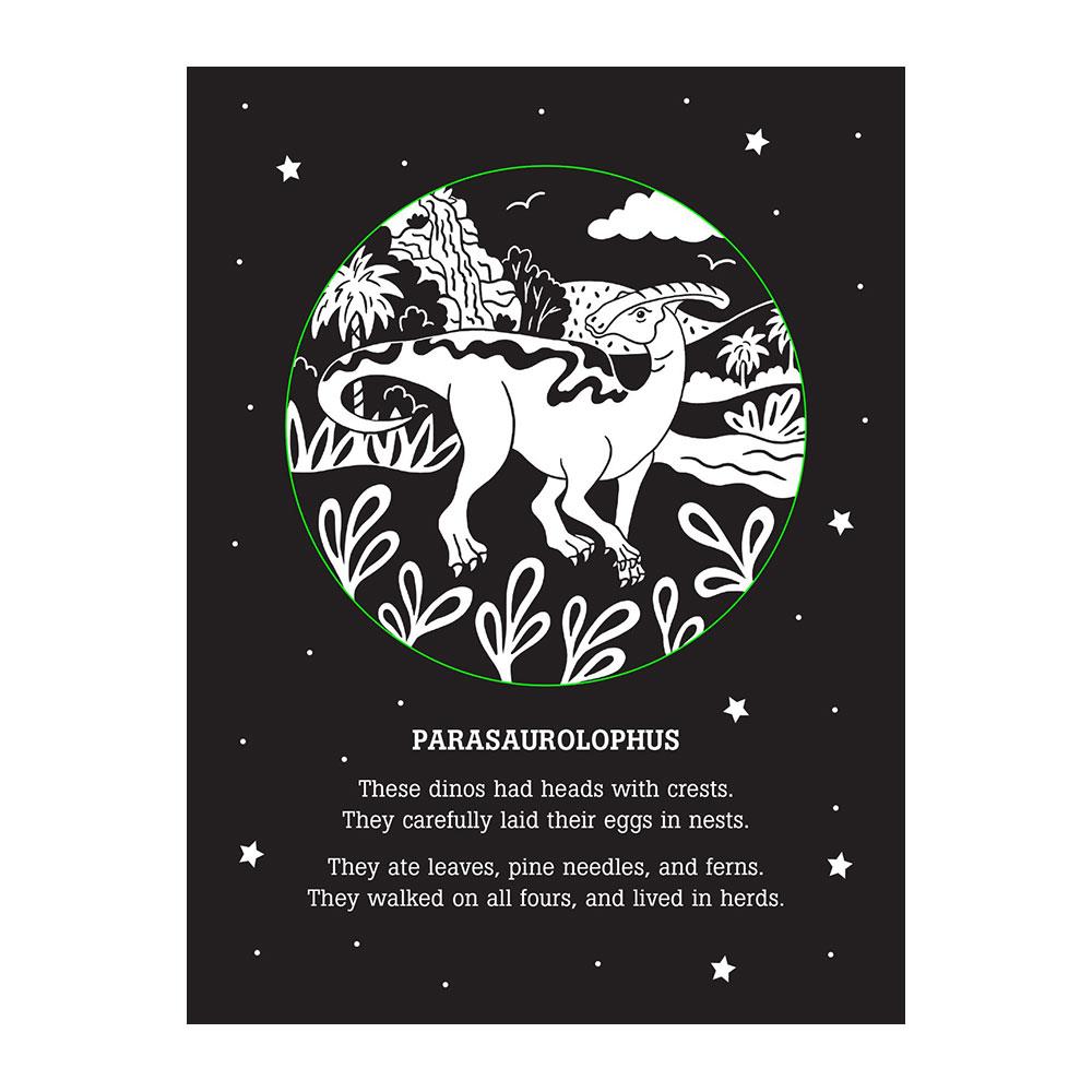 Peter Pauper Press Dinos After Dark Hikayeli Gölge Kitabı