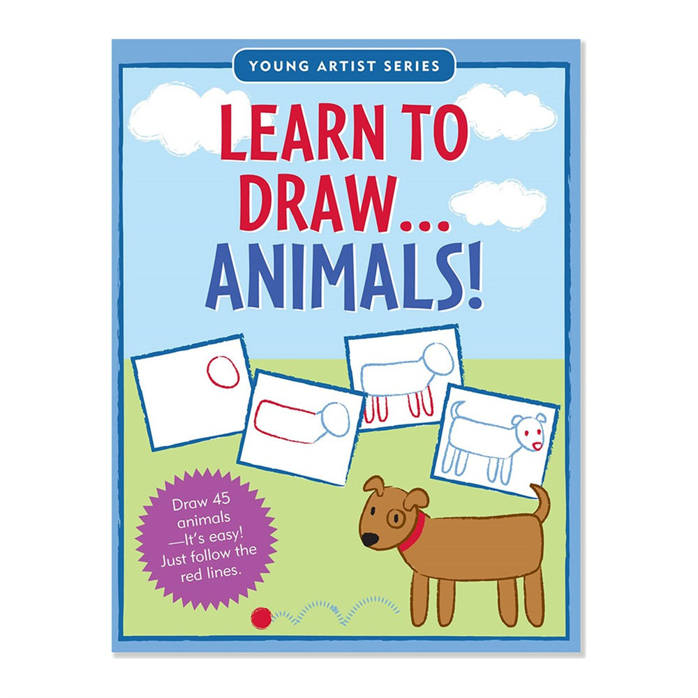 Peter Pauper Press Learn To Draw Animals