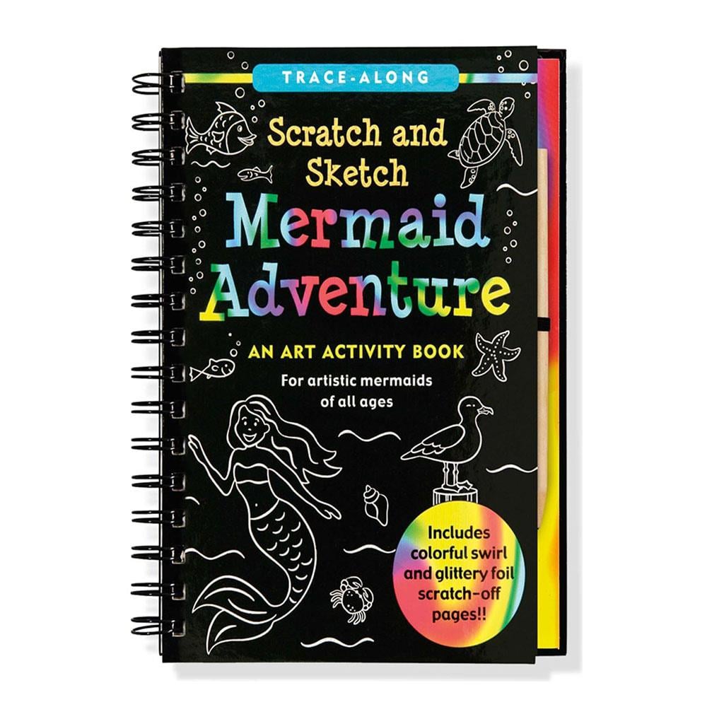 Peter Pauper Press Scratch & Sketch Deniz Kızı Macerası