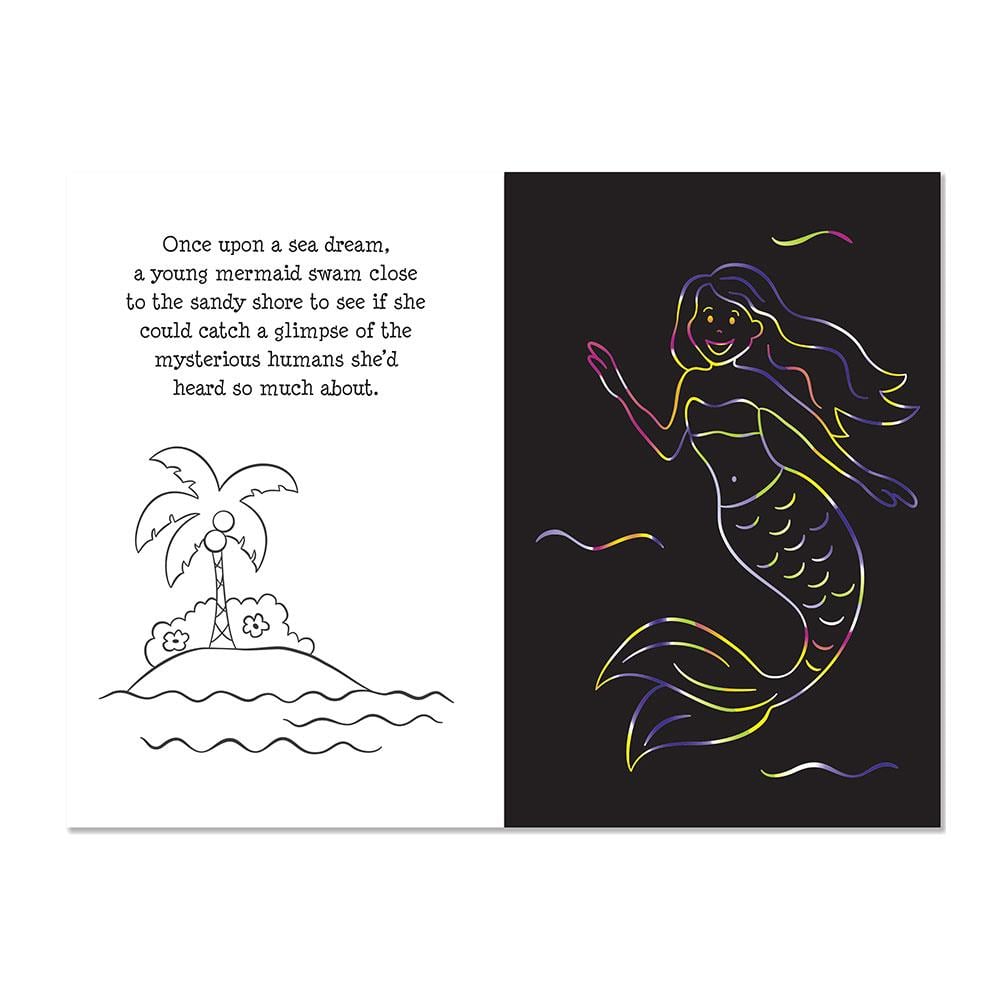 Peter Pauper Press Scratch & Sketch Deniz Kızı Macerası