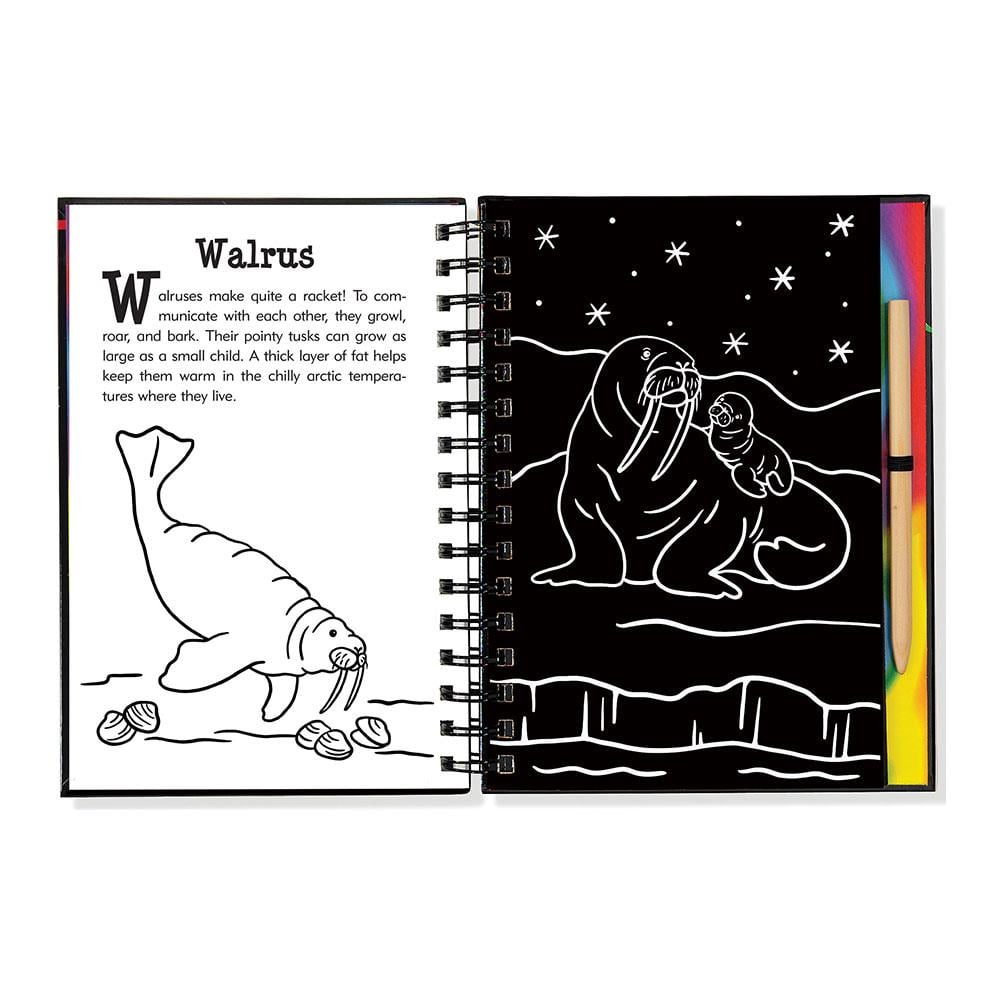 Peter Pauper Press Scratch & Sketch Denizaltı Canlıları