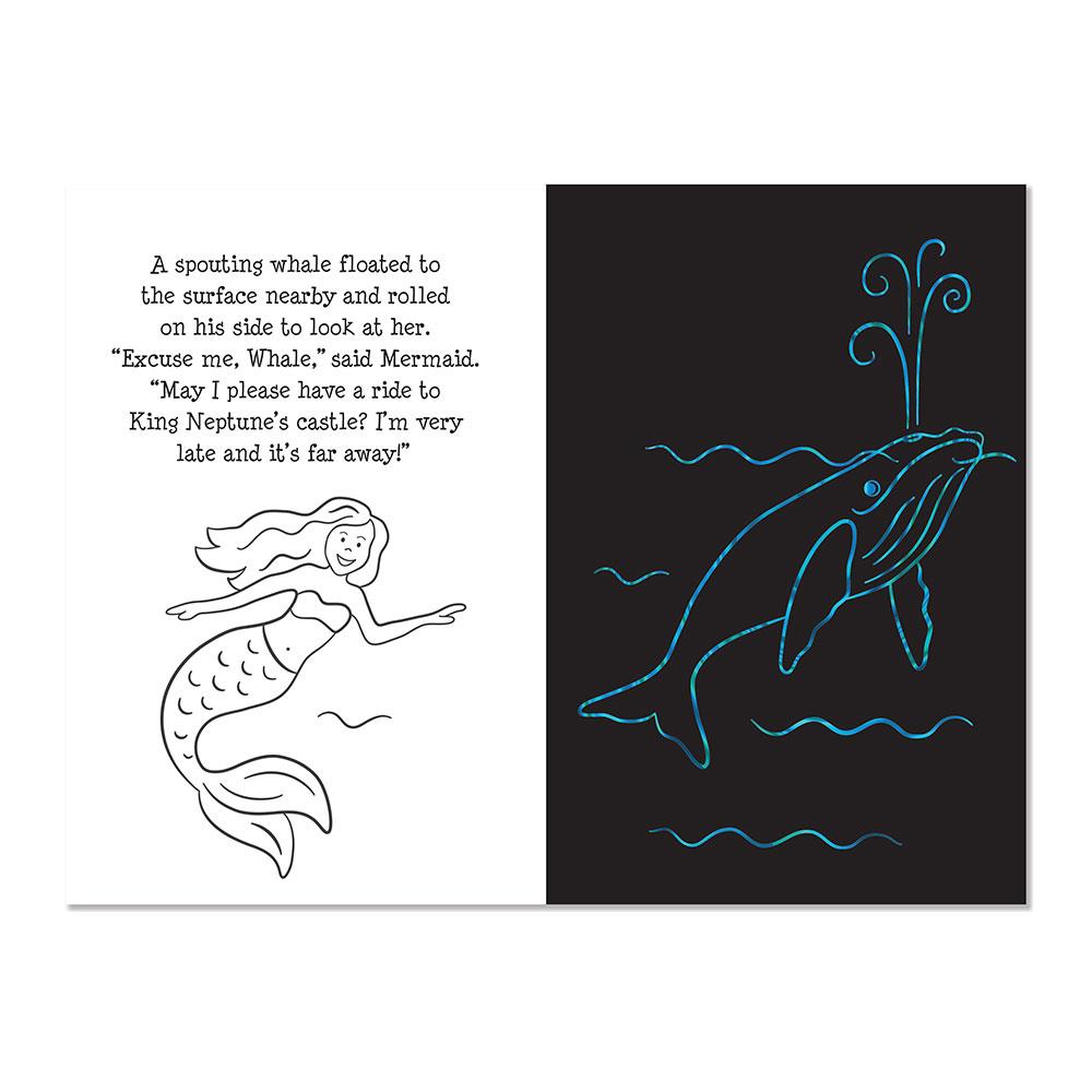 Peter Pauper Press Scratch & Sketch Deniz Kızı Macerası