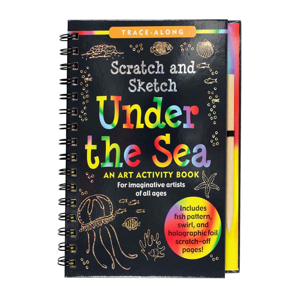 Peter Pauper Press Scratch & Sketch Denizaltı Canlıları