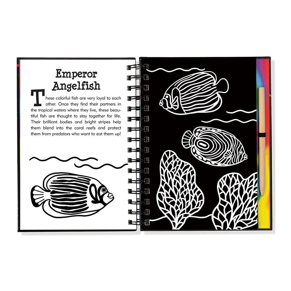 Peter Pauper Press Scratch & Sketch Denizaltı Canlıları