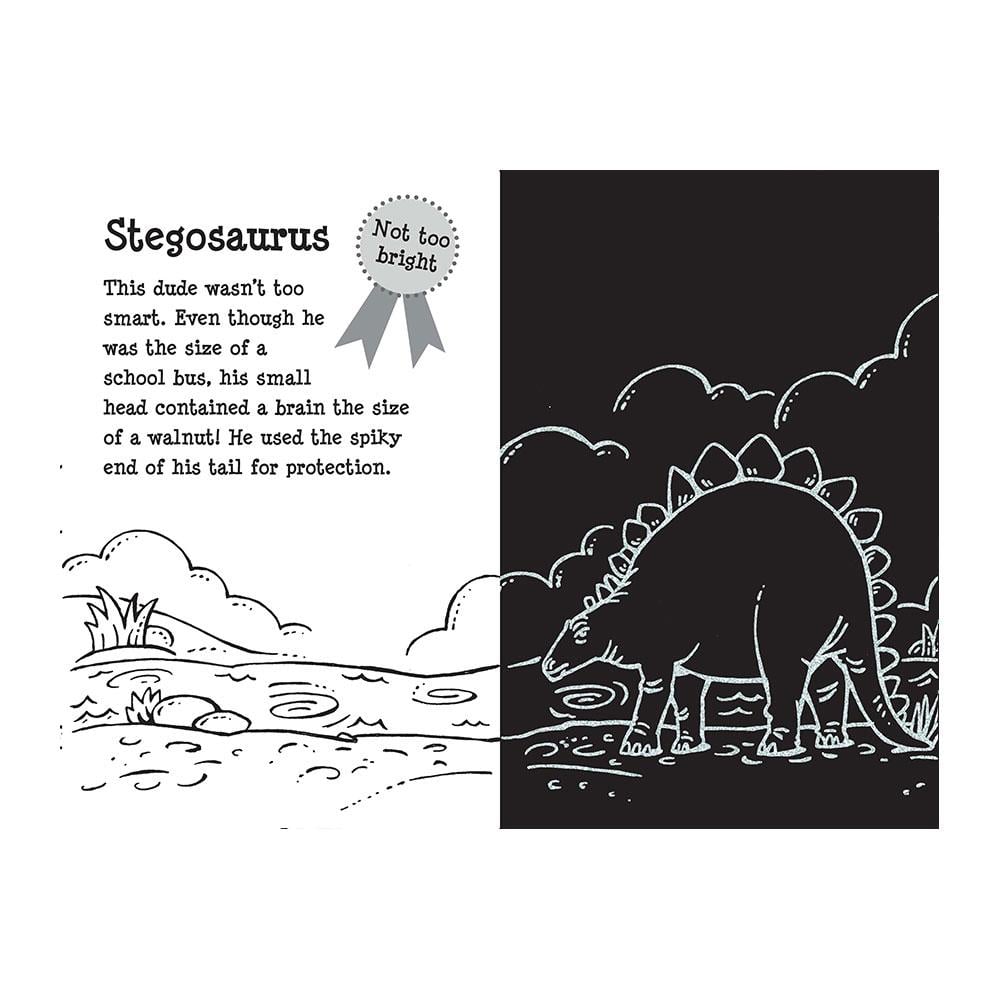 Peter Pauper Press Scratch & Sketch Dinozorlar