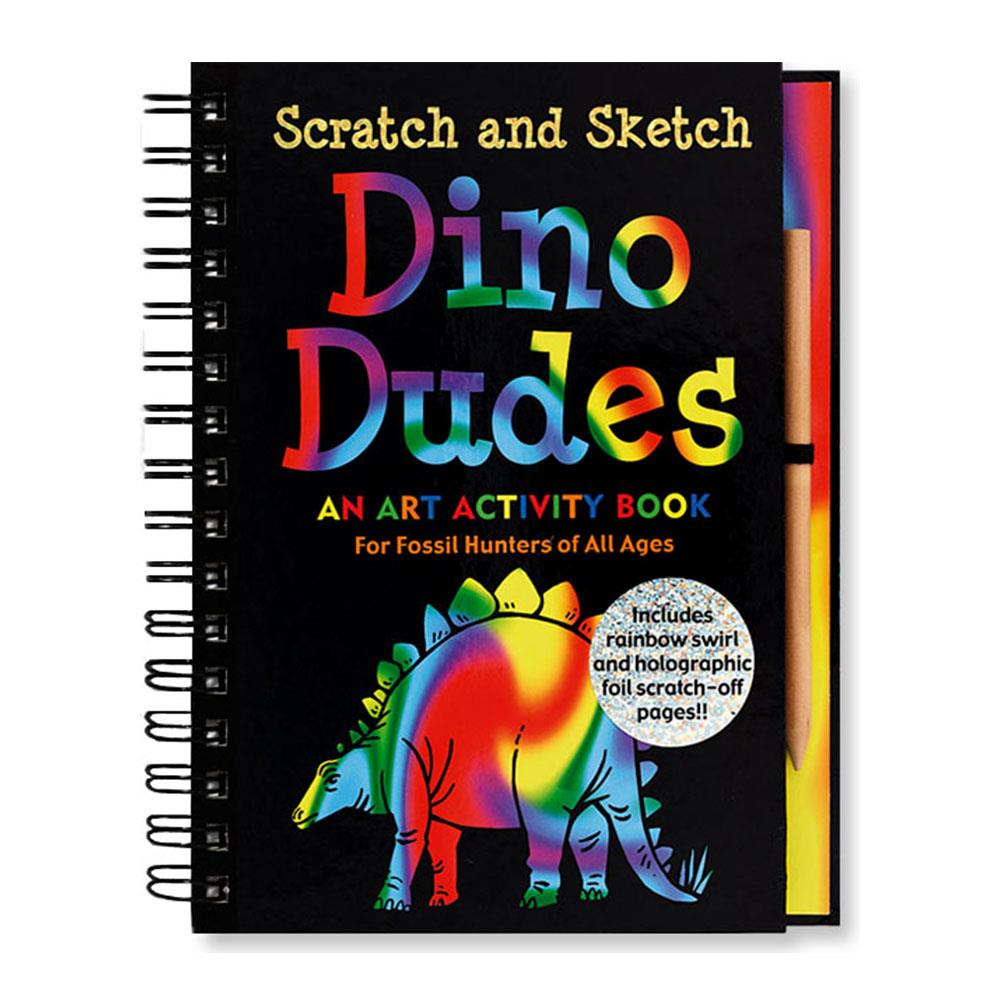 Peter Pauper Press Scratch & Sketch Dinozorlar