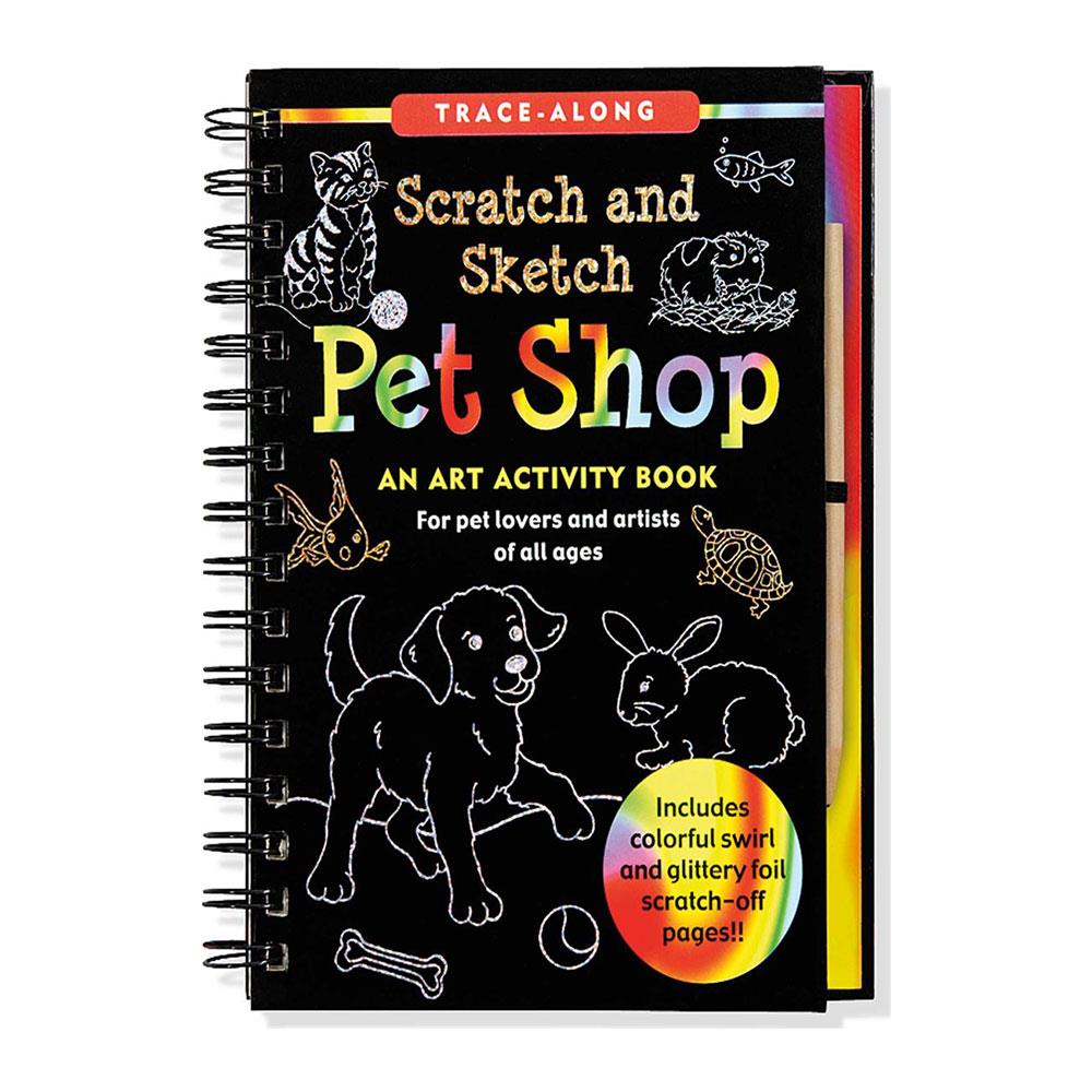 Peter Pauper Press Scratch & Sketch Pet Shop