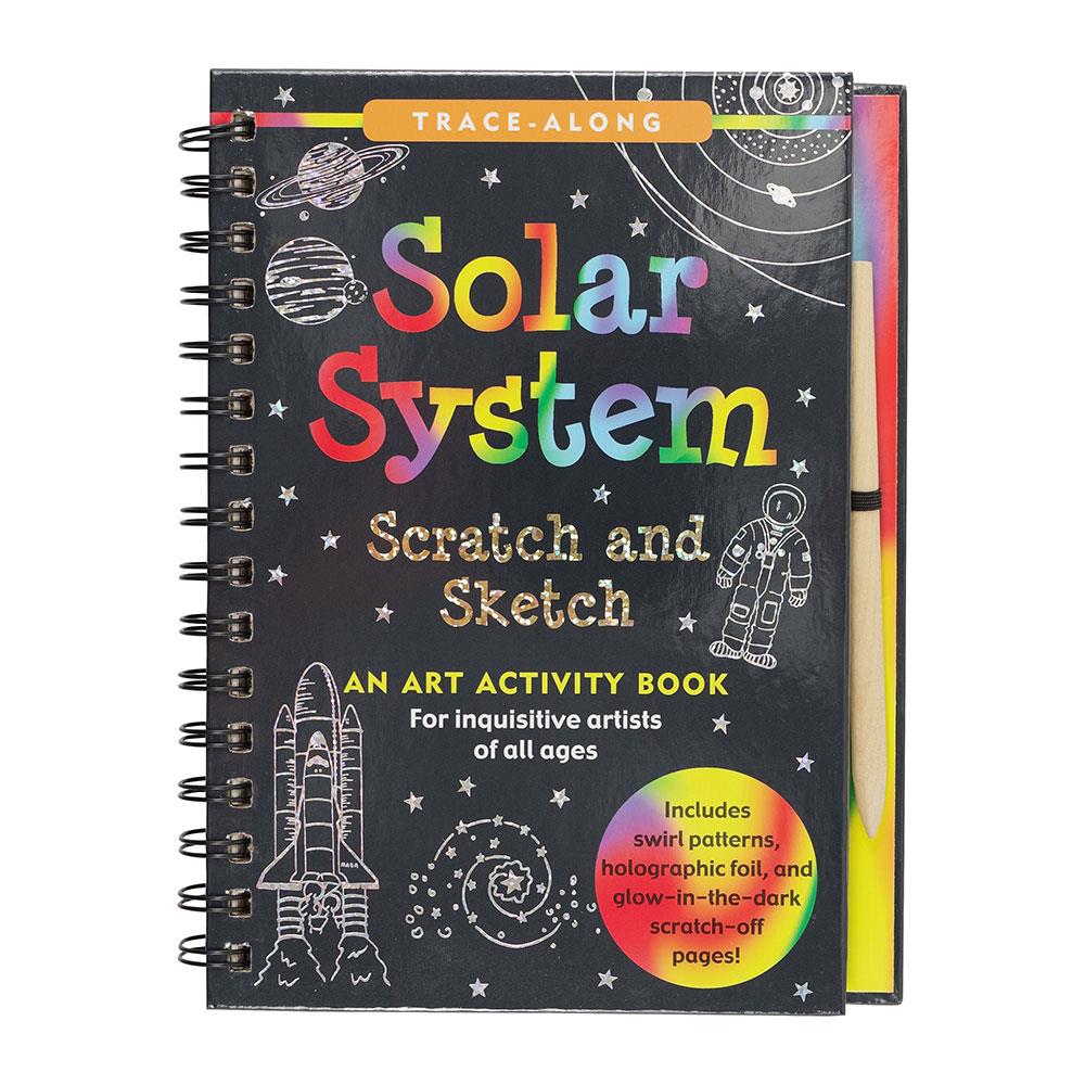 Peter Pauper Press Scratch & Sketch Solar System