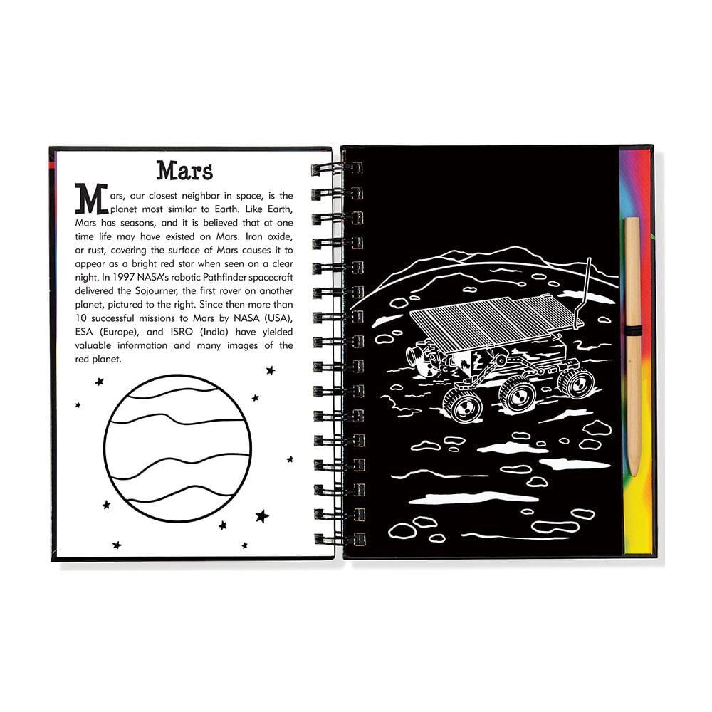 Peter Pauper Press Scratch & Sketch Solar System