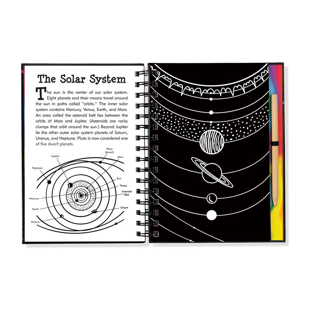 Peter Pauper Press Scratch & Sketch Solar System