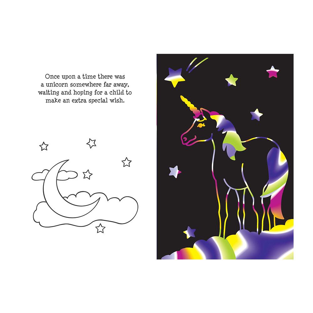 Peter Pauper Press Scratch & Sketch Unicorn Adventure