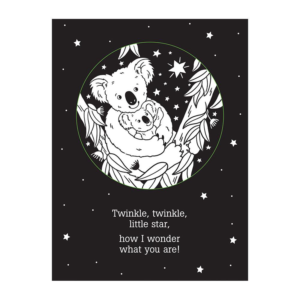 Peter Pauper Press Twinkle, Twinkle Little Star Hikayeli Gölge Kitabı