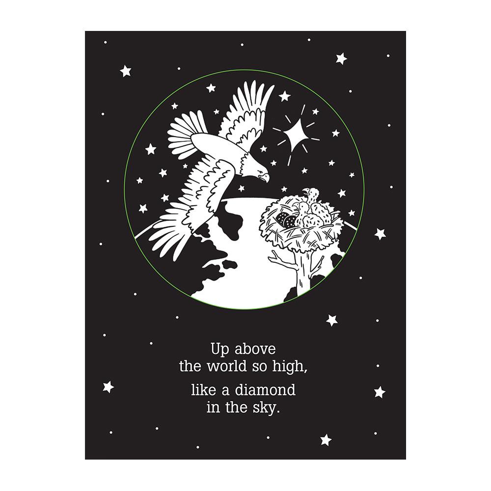 Peter Pauper Press Twinkle, Twinkle Little Star Hikayeli Gölge Kitabı