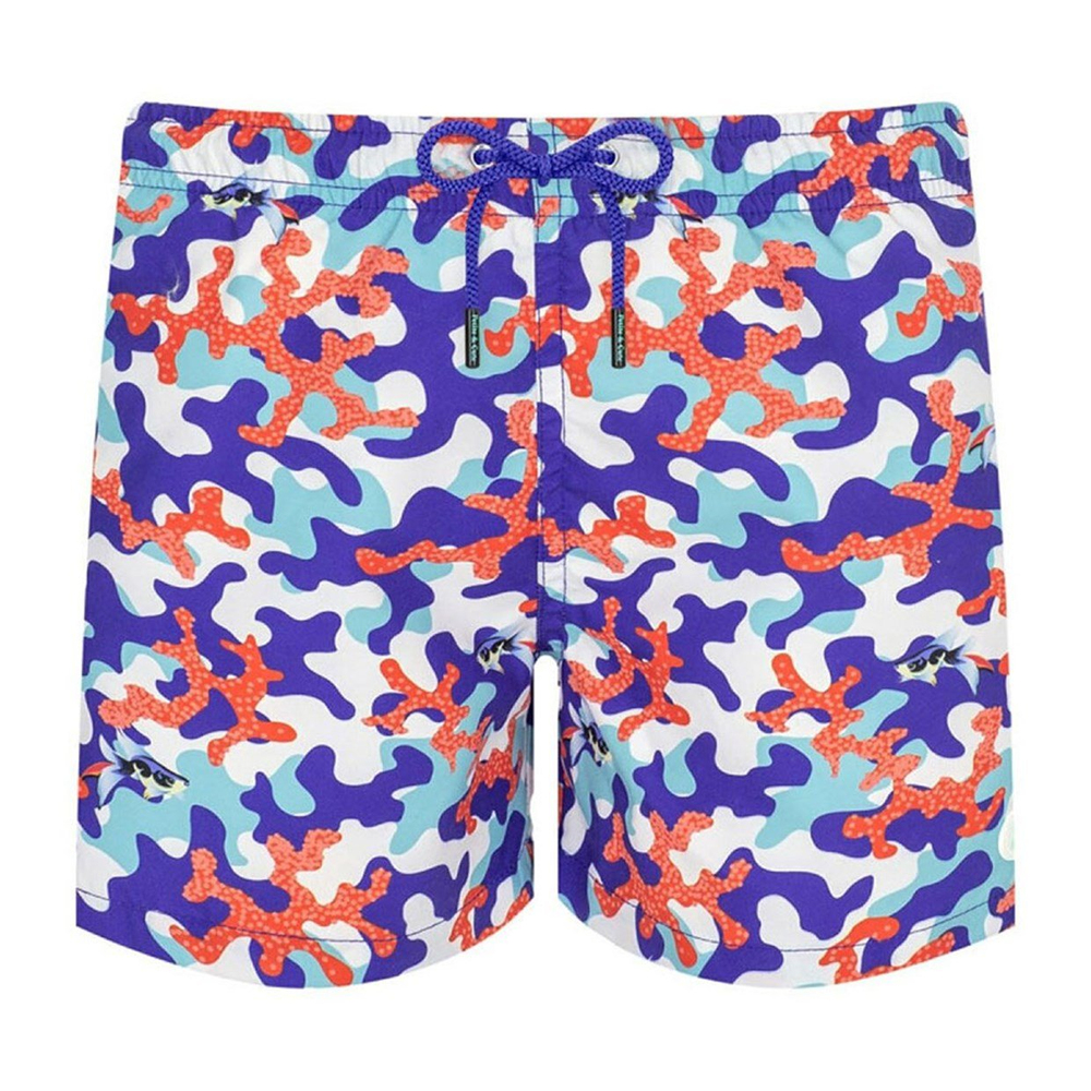 Petite & Cute Coral Camo Yetişkin Mayo Şort