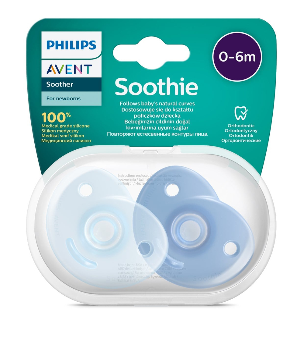 Philips Avent Soothie Emzik Mavi