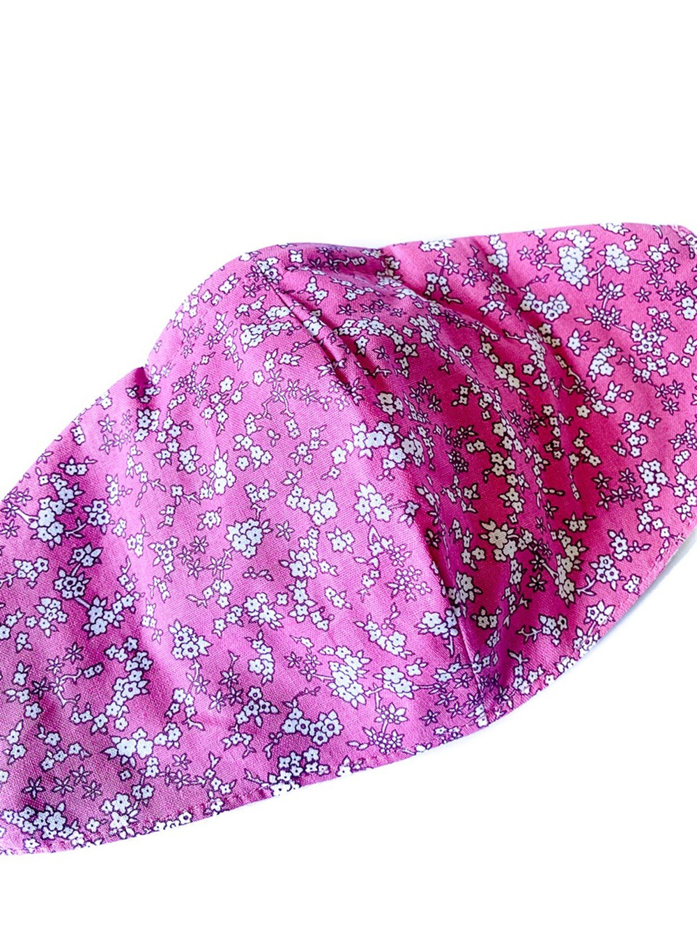 PINK FLOWERS YIKANABİLİR ÇOCUK KOTON MASKE
