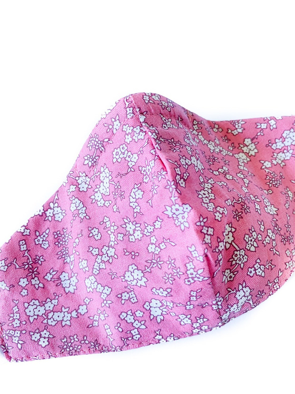 PINK FLOWERS YIKANABİLİR YETİŞKİN KOTON MASKE
