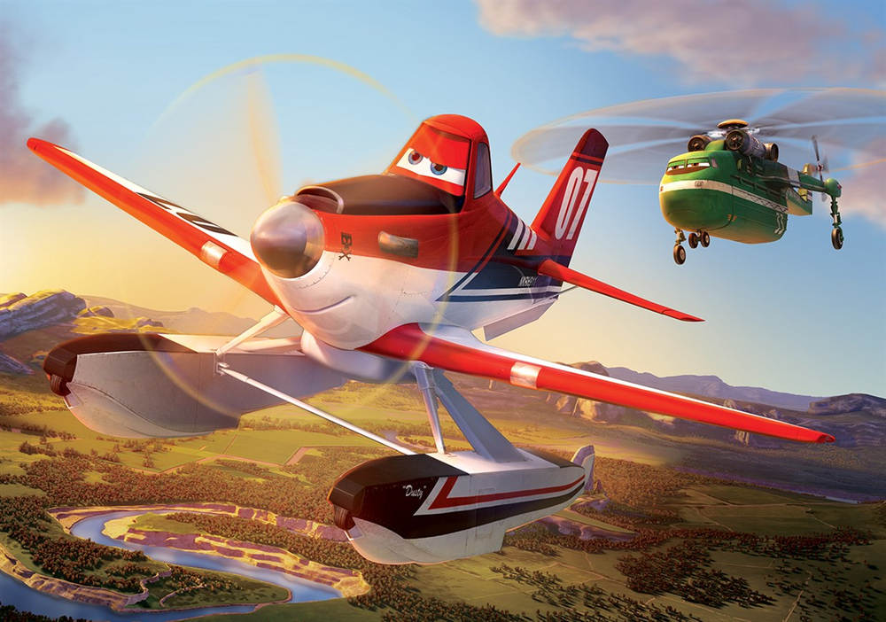 PLANES PUZZLE - 100 PARÇA