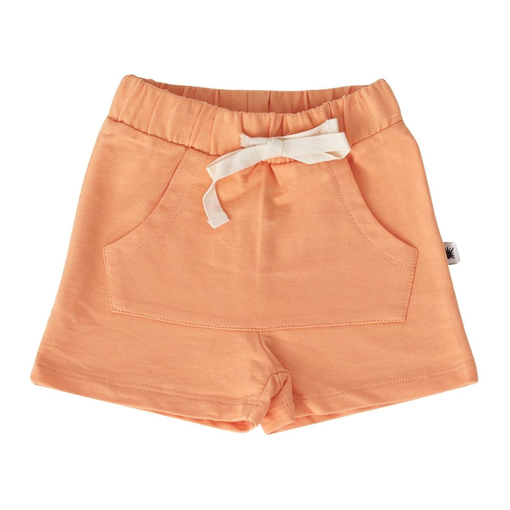 POCKET CEPLİ ŞORT - TURUNCU