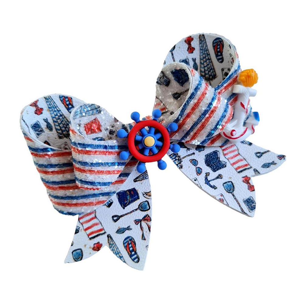 Ponpoon Navy fiyonk Klips Toka