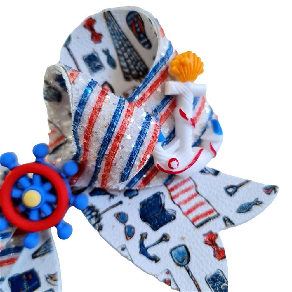 Ponpoon Navy fiyonk Klips Toka