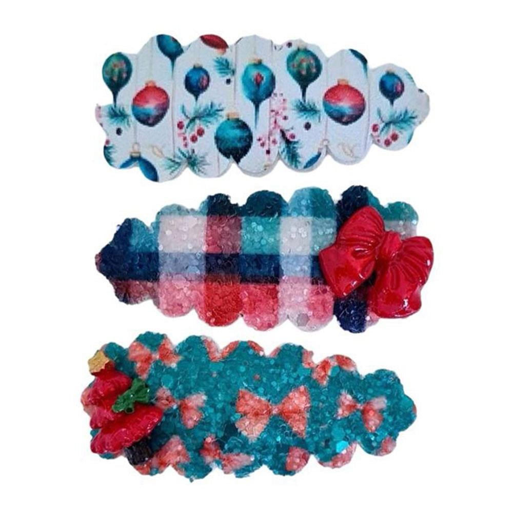 Ponpoon Xmas Colours 2 Çıtçıt Toka