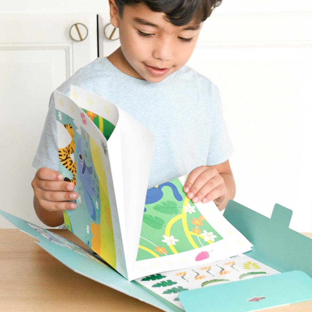 Poppik Creative Jungle Sticker Poster