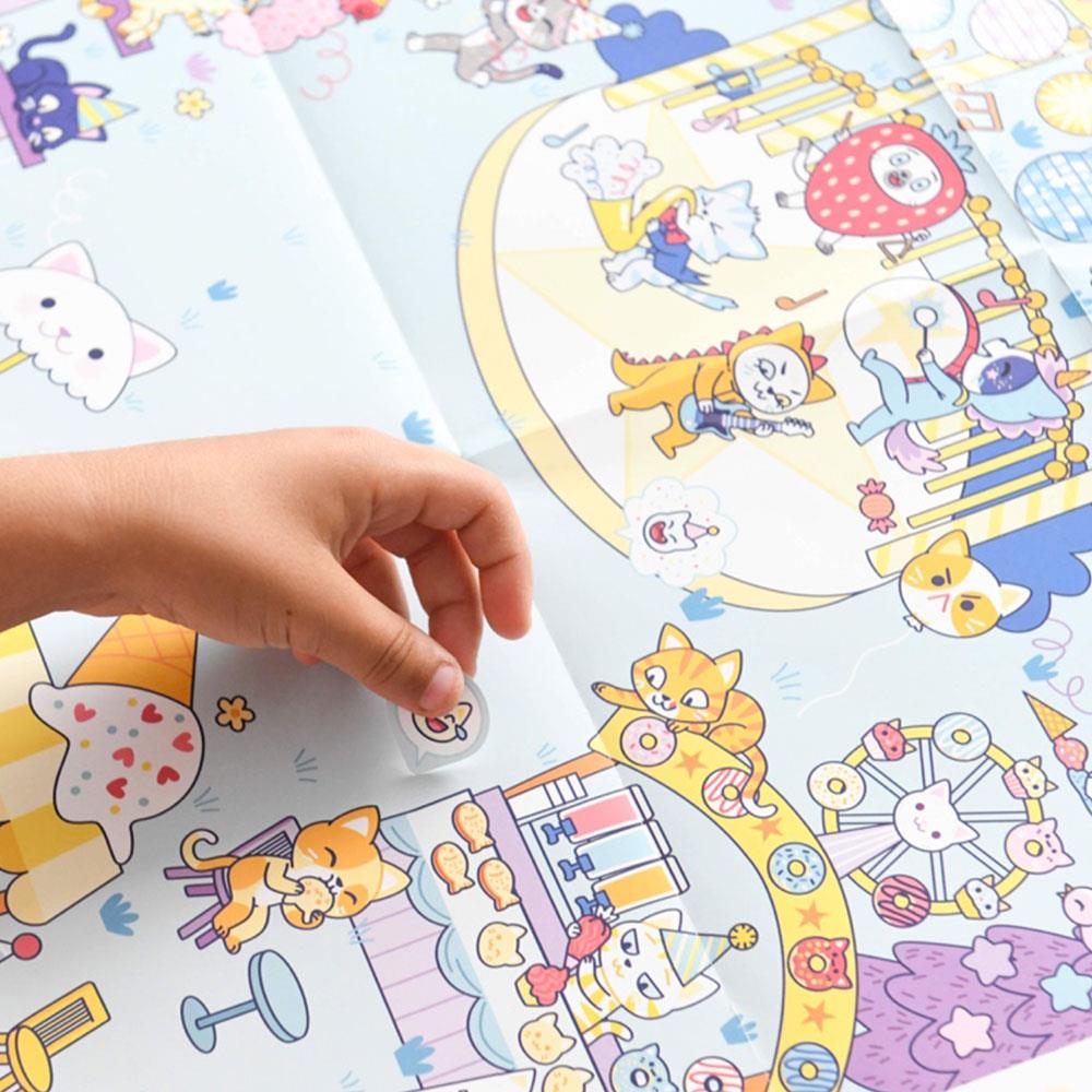 Poppik Creative Party Sticker Poster